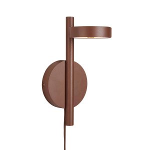 GOOD&MOJO wandlamp Okinawa – bruin – Ø20cm