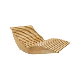 HOME DELUXE Golvend houten ligstoel WOLGA – 120 cm HOME DELUXE Golvend houten ligstoel WOLGA – 120 cm