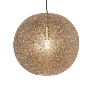 Freelight hanglamp Oro – 1 lichts – 50 x 140 cm – mat goud Freelight hanglamp Oro – 1 lichts – 50 x 140 cm – mat goud