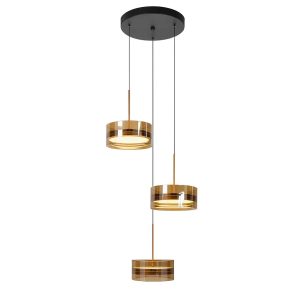 Highlight hanglamp Enzo – 3 lichts – 40 x 160 cm – zwart Highlight hanglamp Enzo – 3 lichts – 40 x 160 cm – zwart