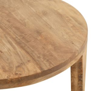 J-Line salontafel Rond – hout – naturel J-Line salontafel Rond – hout – naturel