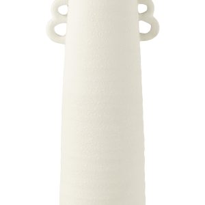 J-Line vaas Kegel – keramiek – wit – large – 55 cm hoog