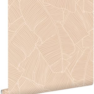 ESTAhome behang bladeren zand beige – 50 x 900 cm – 130932 ESTAhome behang bladeren zand beige – 50 x 900 cm – 130932