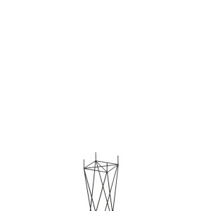 J-Line staander Kruis – metaal – zwart – small – 55 cm hoog J-Line staander Kruis – metaal – zwart – small – 55 cm hoog