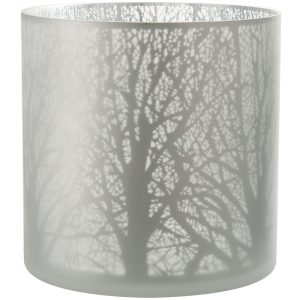 J-Line windlicht Boom – glas – wit – extra large J-Line windlicht Boom – glas – wit – extra large