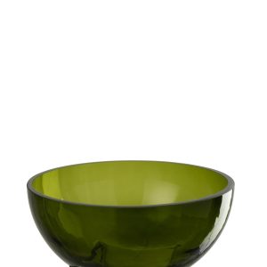 J-Line vaas Carol – glas – olijfgroen – small J-Line vaas Carol – glas – olijfgroen – small