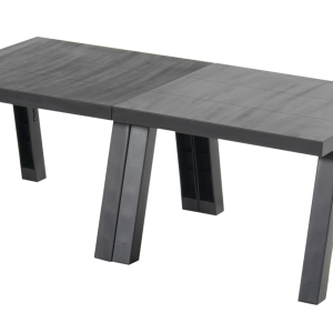 Hartman Loungetafel Ibiza – Antraciet Kunststof – 60x60x43cm