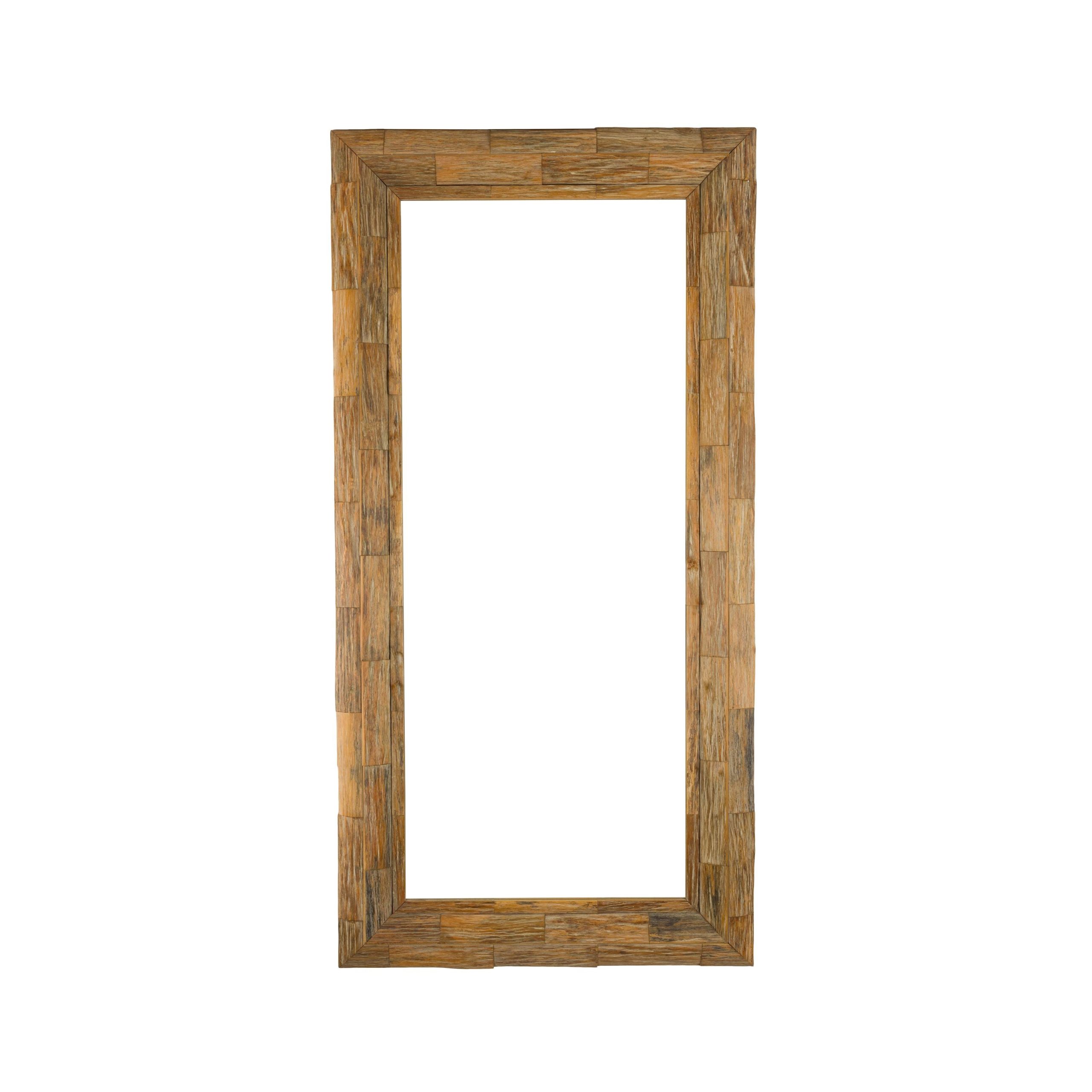 Housecraft Living Lias Spiegel/ Wandspiegel 100x200 cm Hout - Bruin