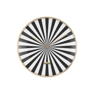 Karlsson wandklok Candy Swirl Dome – zwart – Ø40cm Karlsson wandklok Candy Swirl Dome – zwart – Ø40cm