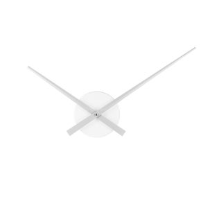 Karlsson wandklok – zilver – Ø44cm