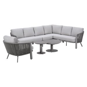 Garden Impressions Loungeset Ryan 7-delig – taupe Garden Impressions Loungeset Ryan 7-delig – taupe