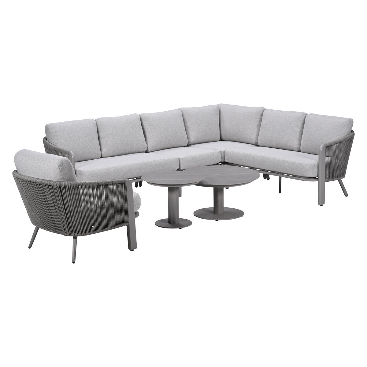 Garden Impressions Loungeset Ryan 7-delig - taupe
