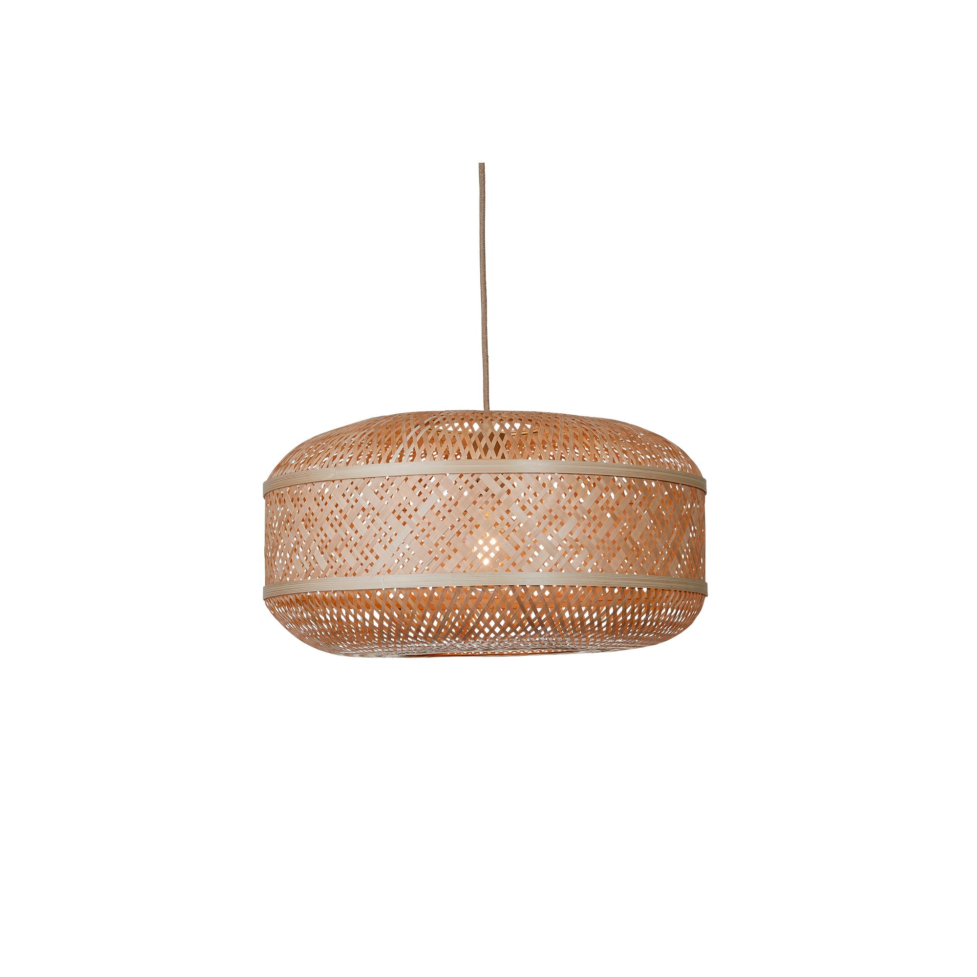 GOOD&MOJO hanglamp LANGKAWI - bruin - Ø50cm