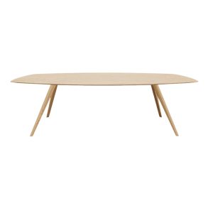 HelloTable eettafel Novum 30 – semi ovaal – 240×120 cm – eiken naturel