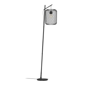 EGLO vloerlamp Wrington – e27 – 194 cm – zwart