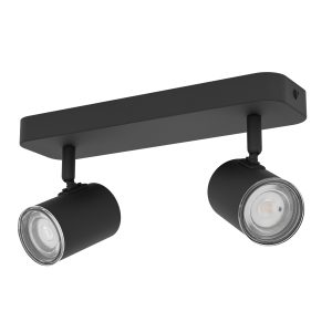 EGLO spot Consuma 1 – gu10 – 28 cm – zwart