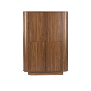 Housecraft Living Almira Kast Hout/ Marmerlook Walnootkleur – Bruin Housecraft Living Almira Kast Hout/ Marmerlook Walnootkleur – Bruin