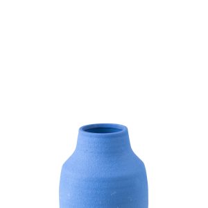 J-Line vaas Ruby – steengoed – blauw