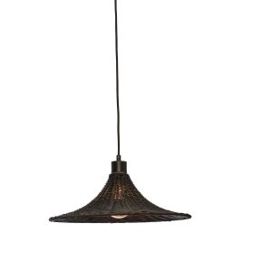 GOOD&MOJO hanglamp Borabora – zwart – Ø40cm GOOD&MOJO hanglamp Borabora – zwart – Ø40cm