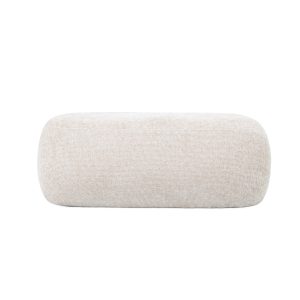 Giga Meubel Poef Sarah – Stof – Beige – 100x50x38cm