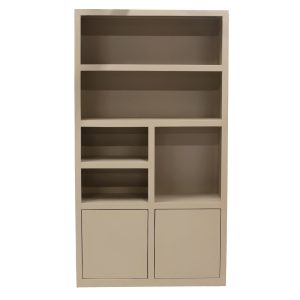 Giga Meubel Wandkast Xander – Hardhout/Hout – Beige – 120x45x220cm Giga Meubel Wandkast Xander – Hardhout/Hout – Beige – 120x45x220cm
