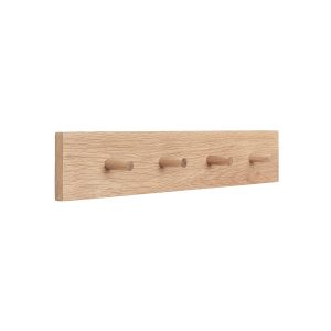 Hübsch kapstok Folk – eikenhout – 60xh10cm