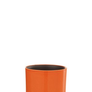 J-Line bloempot Flek – keramiek – oranje – extra small – Ø 14.5 cm J-Line bloempot Flek – keramiek – oranje – extra small – Ø 14.5 cm