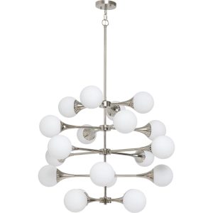 Kare Design Hanglamp Bulb Fiction 20 zilver