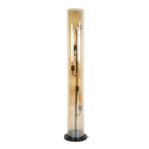 Giga Meubel Vloerlamp Tube – Amber Glas – 5-Lichts – 20x20x153cm Giga Meubel Vloerlamp Tube – Amber Glas – 5-Lichts – 20x20x153cm