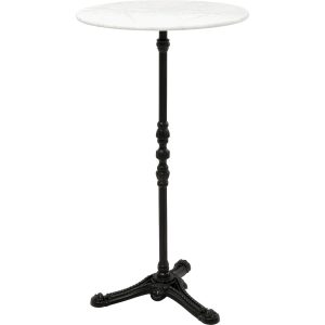 Kare Design Bartafel Bistrot Ø60cm wit marmer Kare Design Bartafel Bistrot Ø60cm wit marmer