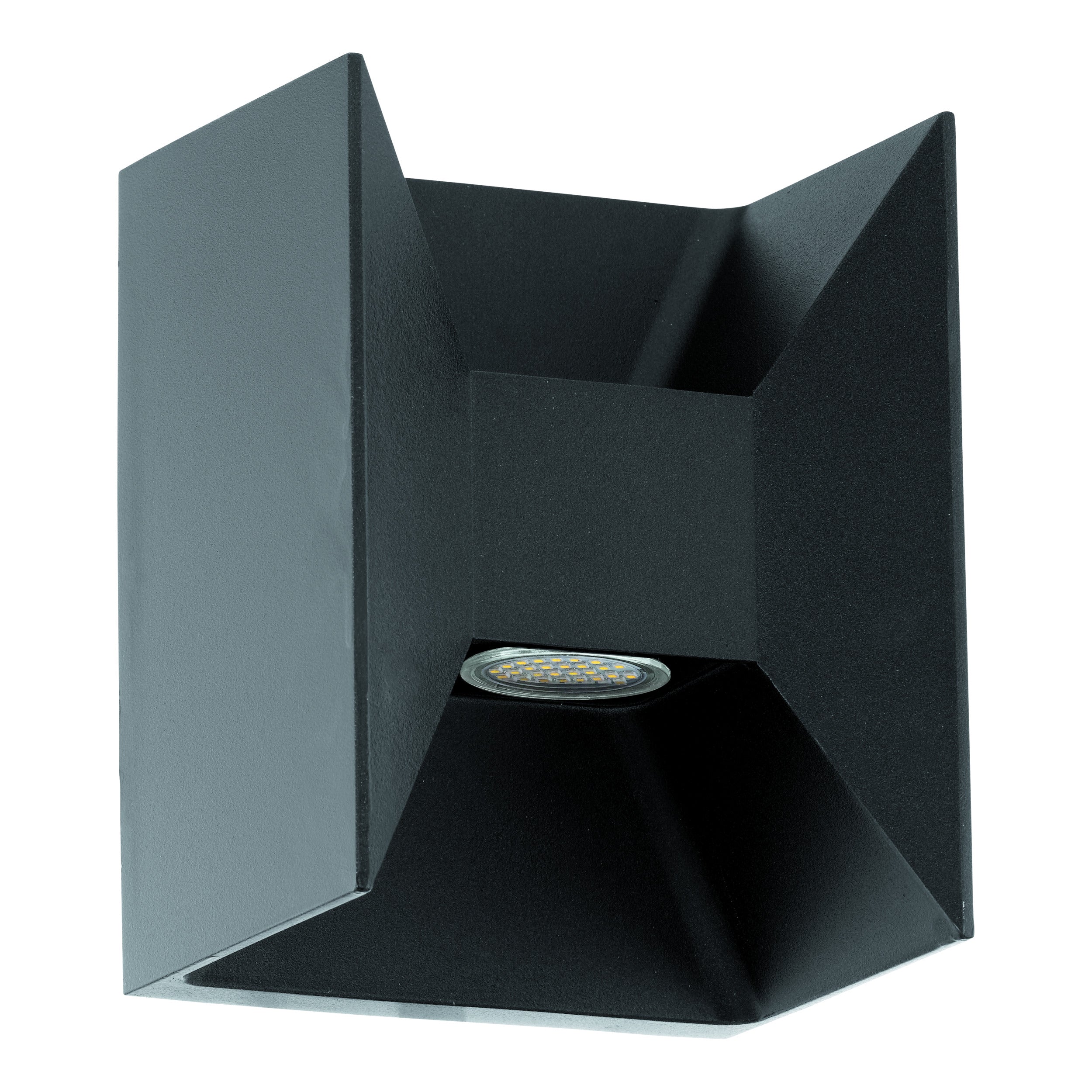 EGLO wandlamp buiten Morino - led - 18 cm - antraciet