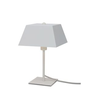 it's about RoMi tafellamp PERTH – wit – 20x20x31cm