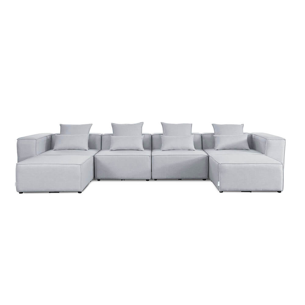 Home Deluxe Bank VERONA Lichtgrijs XXL