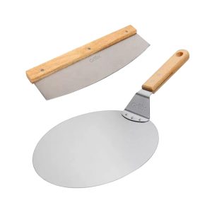 GrillX Pizzaschep met Pizzasnijder – 30cm GrillX Pizzaschep met Pizzasnijder – 30cm