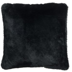 J-Line kussen Cutie – polyester – zwart
