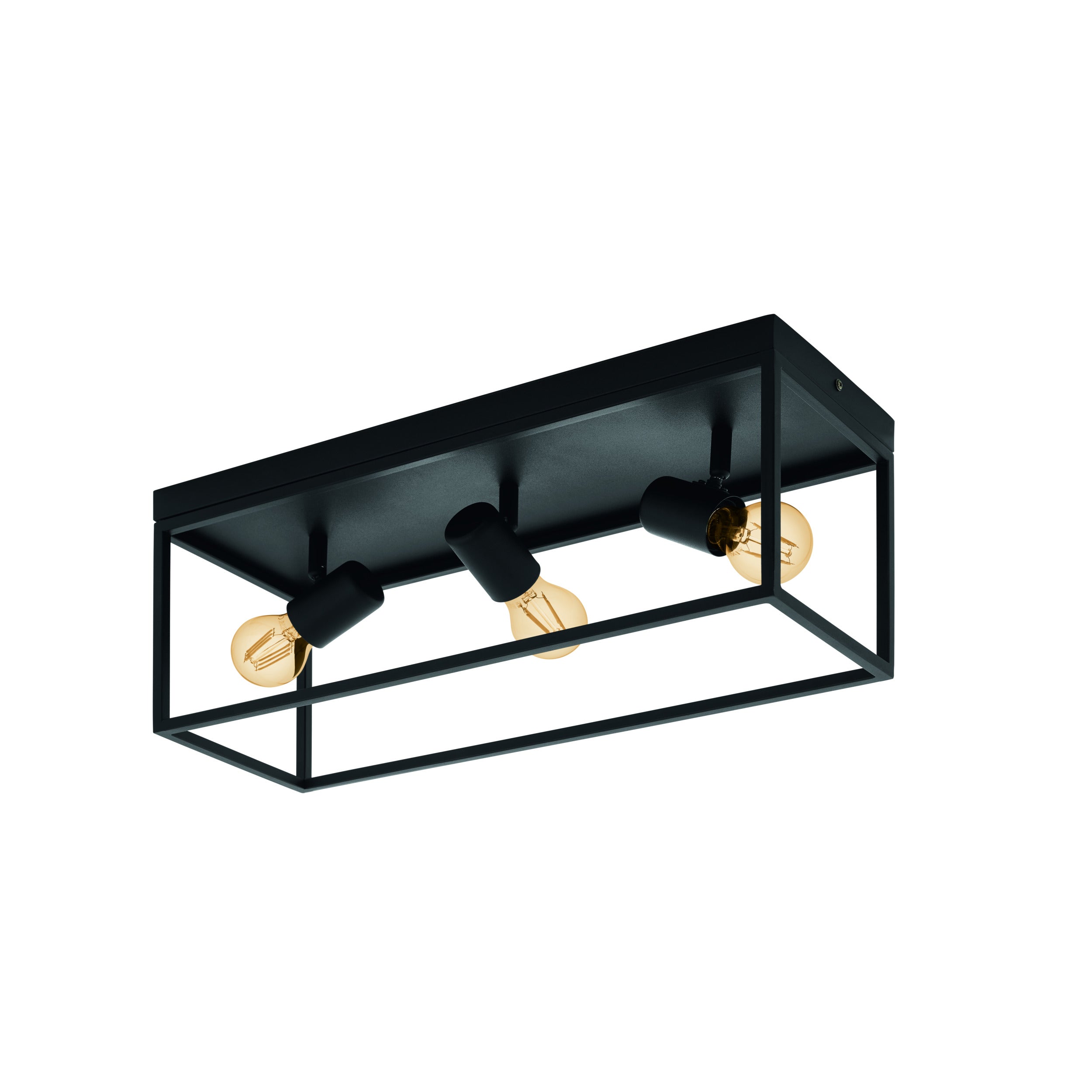 EGLO plafondlamp Silentina - e27 - 54 cm - zwart