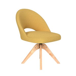 Housecraft Living Mick Eetkamerstoel Draaibaar Hout Okergeel Housecraft Living Mick Eetkamerstoel Draaibaar Hout Okergeel
