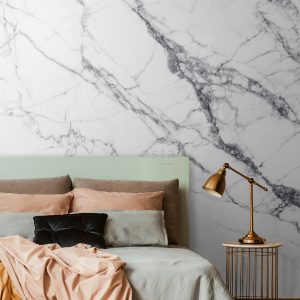 ESTAhome fotobehang marmer zwart wit – 300 x 300 cm – 158942 ESTAhome fotobehang marmer zwart wit – 300 x 300 cm – 158942