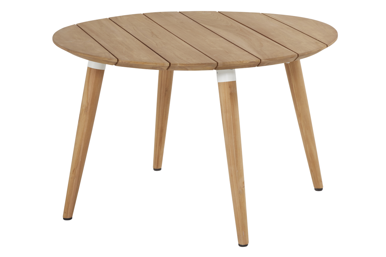 Hartman Dining Tuinset Sophie Teak - Naturel Hout - Ø120x76cm