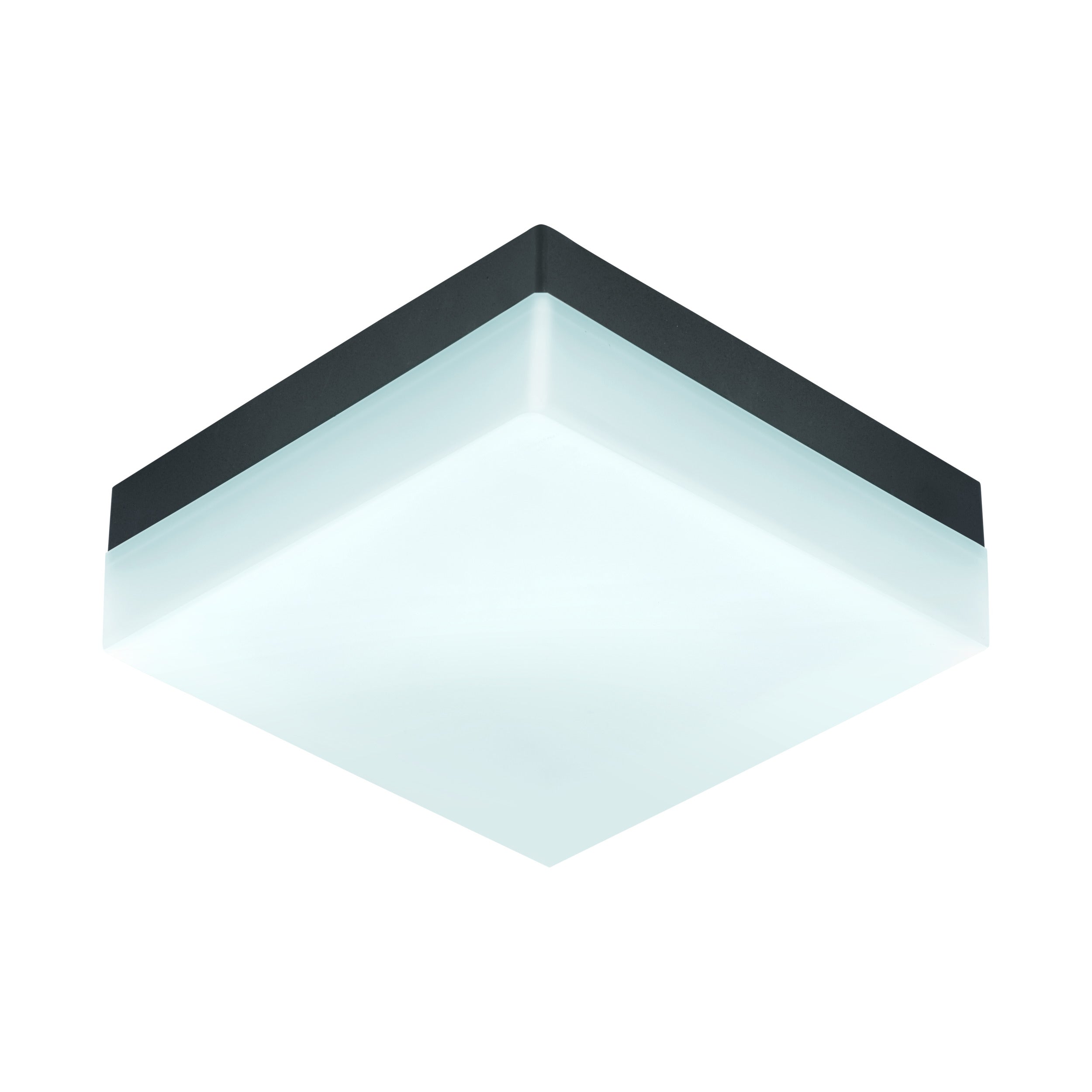 EGLO plafondlamp Sonella - wandlamp buiten - led - 21,5 cm - antraciet
