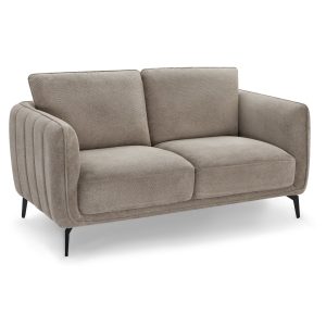 Furnhouse 2-zitsbank Selena – Taupe – Stof – 85x158x85
