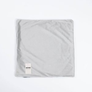 HOME DELUXE Fluwelen Kussenhoes COUSHY – Grijs