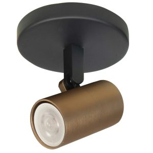 Highlight spot Picollo – 1 lichts – 10 x 11 cm – zwart goud