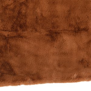 J-Line plaid Cutie – fleece deken – polyester – sienna bruin – 180 x 1 J-Line plaid Cutie – fleece deken – polyester – sienna bruin – 180 x 1