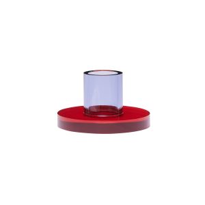 Hübsch kandelaar Astra – kristal – ø7xh3,5cm Hübsch kandelaar Astra – kristal – ø7xh3,5cm