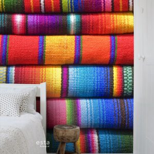 ESTAhome fotobehang kussens meerkleurig – 186 x 270 cm – 156513 ESTAhome fotobehang kussens meerkleurig – 186 x 270 cm – 156513