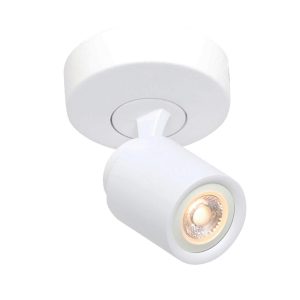 Freelight spot Razza – 1 lichts – 11 x 14 cm – wit