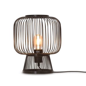 GOOD&MOJO tafellamp Cango – zwart – Ø26cm