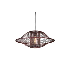 GOOD&MOJO hanglamp MAUI – rood – Ø70cm GOOD&MOJO hanglamp MAUI – rood – Ø70cm