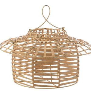 J-Line windlicht Hangend Laag – rotan – naturel J-Line windlicht Hangend Laag – rotan – naturel